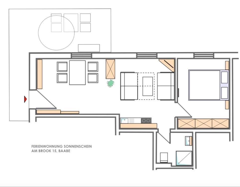 Appartement Sonnenschein Am Brook à Baabe Extérieur photo